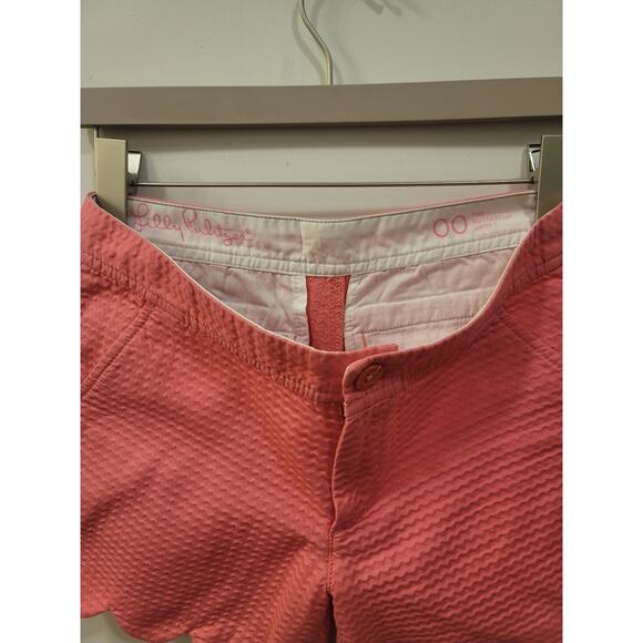 Lilly Pulitzer Pink Buttercup Jacquard Shorts - Picture 4 of 10